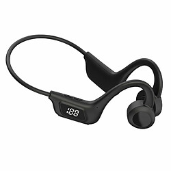 Ly1 Casque Sans Fil À Conduction Osseuse Bluetooth 5.2 Casque À Réduction De Bruit Écouteur De Sport Blanc