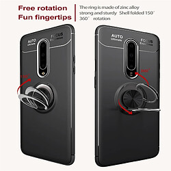 Avis Wewoo Coque Souple Titulaire d'anneau en métal 360 degrés rotation TPU Case pour OnePlus 7 Pro rouge + rouge