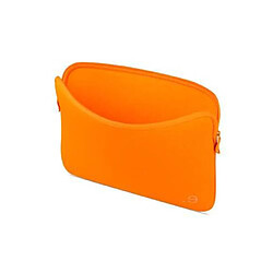 be.ez Housse pour MacBook 12 Pouces Édition LA Robe One Del Sol avec Fermeture Éclair Orange