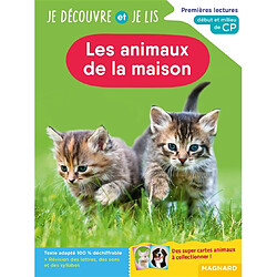 Les animaux de la maison : premières lectures, début et milieu de CP