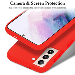 Cadorabo Coque Samsung Galaxy S21 PLUS Etui en Rouge pas cher