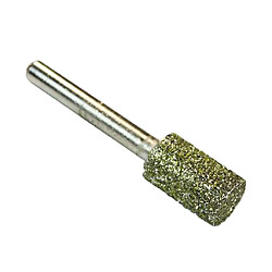 La meule abrasive 8mm de cylindre de points monté par tête enduite de diamant pas cher