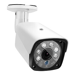 Yonis Kit Vidéosurveillance 4CH 1080P 2MP Vision Nocturne Détecteur Mouvement Blanc