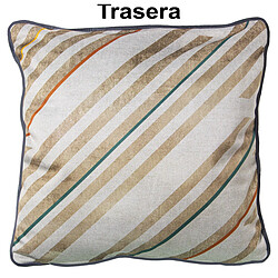 Coussin Alexandra House Living Venecia Multicouleur Textile 45 x 45 cm