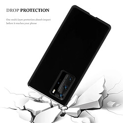 Cadorabo Coque Huawei P40 Etui en Noir pas cher