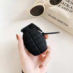 GUPBOO Airpods Coque Housse Étui Protecteur Compatible pour AirPods 3-Silicone de grenade simulée