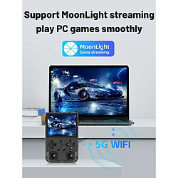 Acheter Generik Anbernic RG353V Consoles de Jeux Portables, Dual OS Android 11 and Linux System Support 5G WiFi 4.2 Bluetooth Moonlight Streaming HDMI Output Built-in 64G SD Card 4452 Jeux