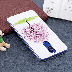 Avis Wewoo Coque pour Huawei Mate 10 Lite Noctilucent Cerise Arbre Motif TPU Doux Retour Housse De Protection