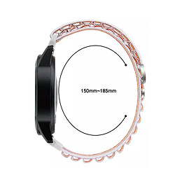 Avis Bracelet Alpine M Nylonsense Phonecare Pour Garmin Vivomove HR - Orange