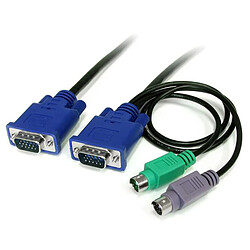 StarTech.com Câble pour Switch KVM VGA avec PS/2 3 en 1 - 1.80m