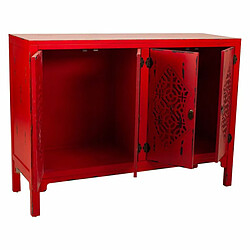 Avis Buffet Alexandra House Living Rouge Bois d'épicéa Bois MDF 40 x 86 x 120 cm