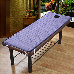 Avis Couvre lit de massage 2 matelas de massage 185x60cm rose clair violet