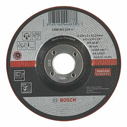 Bosch 2608602218 Meule à ébarber WA 46 BF, Gris, 125x3 mm