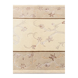 Vidal Tapis de couloir en laine 300x81 beige Darya pas cher