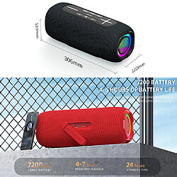 Acheter Yonis Enceinte Bluetooth 55W Portable Etanche IPX6 Son Haute Fidélité Autonomie 7h