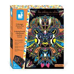 Avis Juratoys-Janod Coloriages fluo mandala animaux