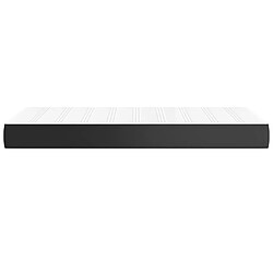 Avis Maison Chic Matelas de lit à ressorts ensachés, Matelas doux Noir 90x200x20 cm Similicuir -GKD39047