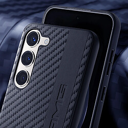 Acheter AMG Coque pour Samsung Galaxy S23 Plus Bi-matière Effet Carbone Noir