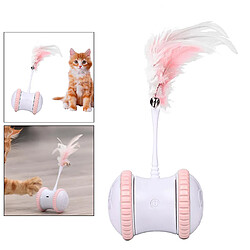 Avis Jouet Pour Chat Auto-rotatif Gobelet Plume Teaser Jouet électronique Rose