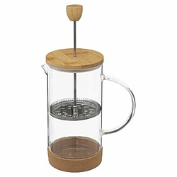 Avis Cafetière en Verre Couvercle Bambou 1L Transparent