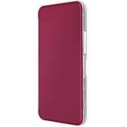 Avizar Etui pour Xiaomi Redmi Note 11 Pro 5G Design Original avec Porte Carte Bordeaux