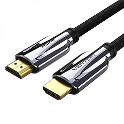 Câble HDMI 2.1 Mâle vers Mâle Vention - 3m - Plaqué Or - Couleur Noir