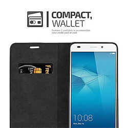 Cadorabo Coque Honor 5C Etui en Noir pas cher