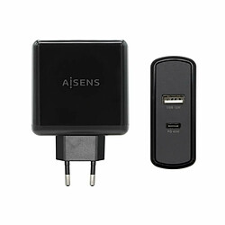 Chargeur Voiture Mur Aisens PD 3.0 USB-C 57 W Noir