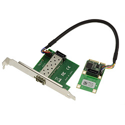 Kalea-Informatique Carte Mini PCI EXPRESS (MiniPCIE) - 1 PORT SFP LAN GIGABIT ETHERNET - CHIPSET INTEL I210