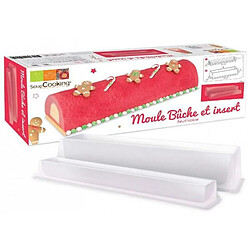 Scrapcooking Moule à Bûche de Noël + insert