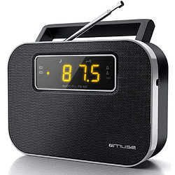 Radio portable noir - m081r - MUSE