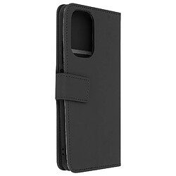 Avizar Housse Xiaomi Poco F3 / Xiaomi Mi 11i Porte-carte Support Vidéo Noir