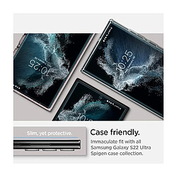 Avis Spigen - Neo Flex (Pack de 2) - Samsung Galaxy S22 Ultra - Transparent