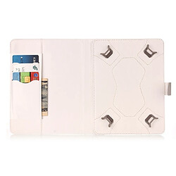 Acheter Wewoo Housse Étui blanc pour 7 pouces Tablette Tactile Marbre Motif universel en cuir Flip Horizontal avec porte-cartes & Slots & Wallet