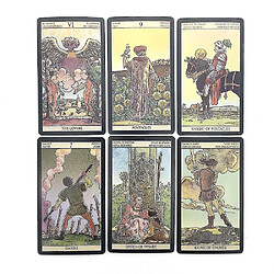 Universal Les cartes de tarot cavalier classiques les plus populaires en espagnol anglais complet pas cher