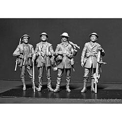 Avis Master Box Figurine Mignature British Infantry Somme Battle Period 1916