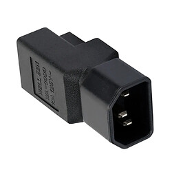 Adaptateur De Conversion Pour Prise De Conversion De PDU IEC 320 C14 Mâle Vers 5-15R Femelle pas cher