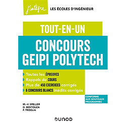 Concours Geipi Polytech : tout-en-un : conforme aux nouveaux programmes - Occasion