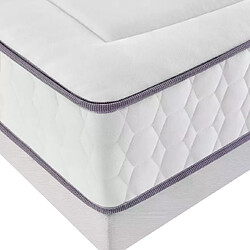 Avis Ensemble Merinos Beauty Bed - 560 Ressorts ensachés + Sommier Confort Ferme 90x200