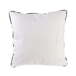 The Home Deco Factory Coussin Exotic - L. 40 x l. 40 cm - Blanc exotique