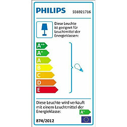 Avis Philips 556921716 My Living Plafonnier Réglette LED Métal Acier Brossé 2 x 50 W