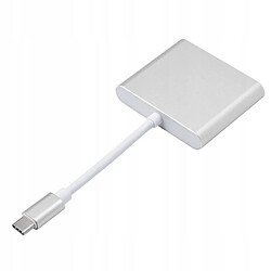 Avis GUPBOO Adaptateur Hub 3-en-1 avec USB-C vers USB 3.0 HDMI 4K MacBook,JL1913