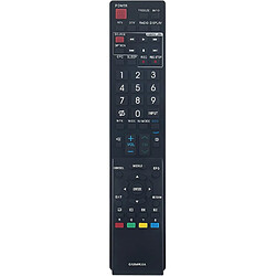 SANAG Nouveau Ga864Wjsa Telecommande De Remplacement Pour Sharp Aquos Tv Rrmcga864Wjsa Lc-40Le820X Lc-46Le820X Lc-52Le820X Lc40Le820X Lc46Le820X Lc52Le820X Le-52Le820X Lc40Le820X Remote Controller