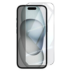 Mayaxess Verre Trempé pour iPhone 15 Dureté 9H Anti-rayures Transparent