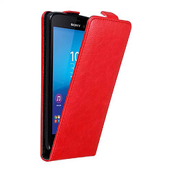 Cadorabo Coque Sony Xperia M4 AQUA Etui en Rouge