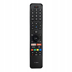 GUPBOO Télécommande Universelle de Rechange pour TOSHIBA Smart Voice TV Télécommande NETFLIX YouTube 4