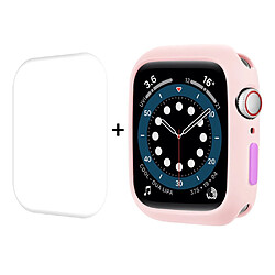 Coque en TPU ENKAY rose pour votre Apple Watch Series 7 41mm