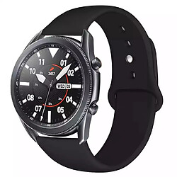 NIS Bracelet Phonecare en silicone lisse compatible avec Huawei Watch 4 Pro Space Edition - Noir