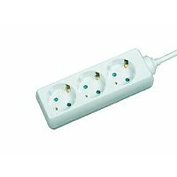 Acheter Disney 3-way Schuko Socket 1.8M White Without ON/OFF Switch, with child protection