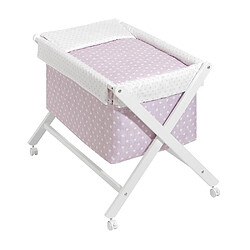 Interbaby Berceau en Croix-Etoile-Rose